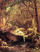 Albert Bierstadt The Mountain Brook oil painting artist